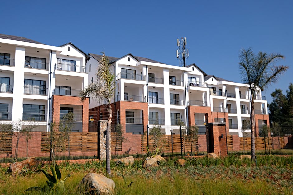 Australian apartment complex, modern housing, property, migration crisis