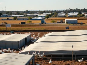 Australia bird flu case impacts agriculture & biosecurity.