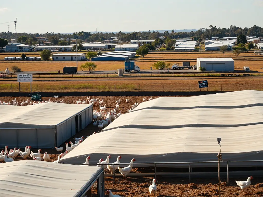 Australia bird flu case impacts agriculture & biosecurity.