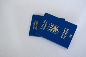 Ukrainian passports on white: Australia's permanent residency options for your future.