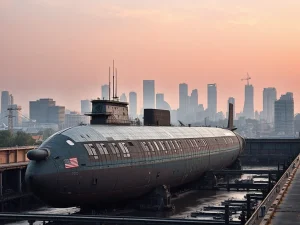Australian defence industry: Nuclear submarine legacy uranium threat.